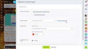 Website-Widget an die Website anbinden | Bitrix24.Websites