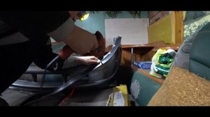 Губа на бампер с Алиэкспресс установка за 2 минуты