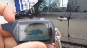 Установили сигнализацию с автозапуском на Nissan Armada. Starline A91