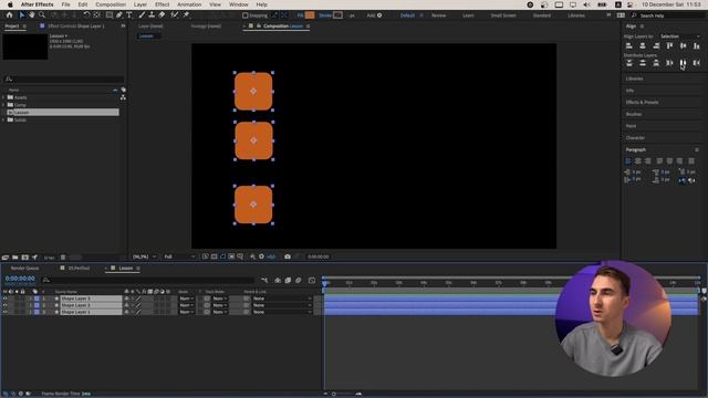 Уроки Adobe After Effects для начинающих - Часть 2