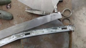 Восстановление крепления заднего бампера