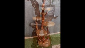 Оригинальные подставки для цветов из дерева своими руками.