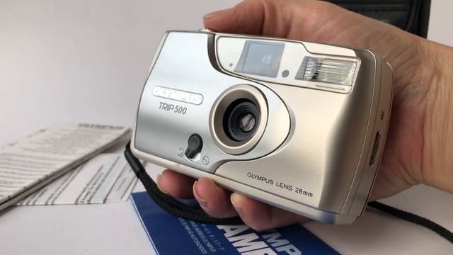 35mm film camera Olympus TRIP 500 смотреть онлайн