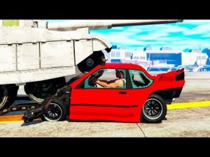 РЕАЛИСТИЧНЫЕ ПОВРЕЖДЕНИЯ ТАНК РАЗДАВИЛ МАШИНУ ЖЁСТКИЙ КРАШ ТЕСТ В GTA 5 МОДЫ! ОБЗОР МОДА В GTA 5!