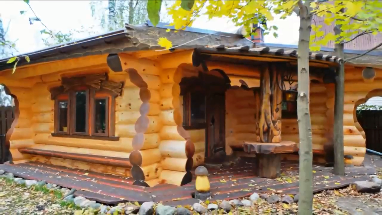 Баня из кедра Малая Царевна