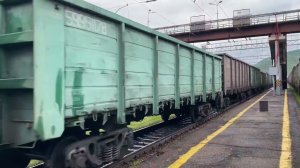 ВЛ80р-1682 с грузовым поездом на станции Слюдянка ВСЖД