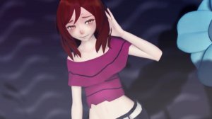 (MMD UNDERTALE) Frisk -Если бы