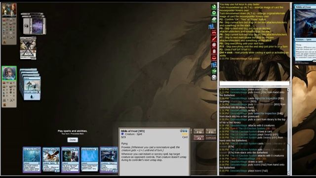 MTG Gravity Bomb Deck Gameplay