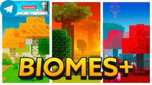 Minecraft Bedrock DLC "Biomes+"