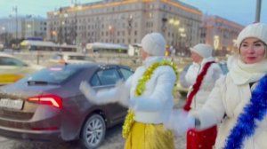 Новогодняя Харинама в Санкт-Петербурге, Московский проспект 13.01.2023