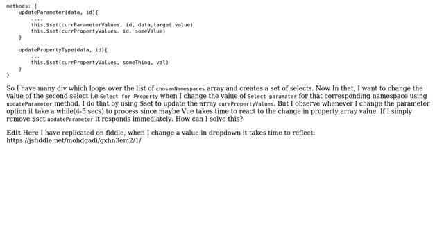 $set slowing down performance in Vue смотреть онлайн