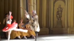 Балет "Спящая красавица" . Танец Красной Шапочки и Волка