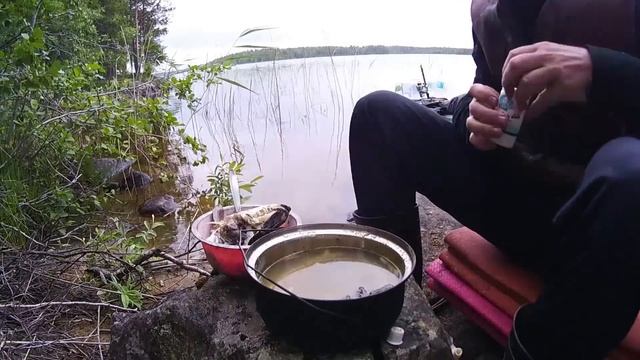 8 способов сварить уху | Как я варил уху в походе | Туристская кухня смотреть онлайн