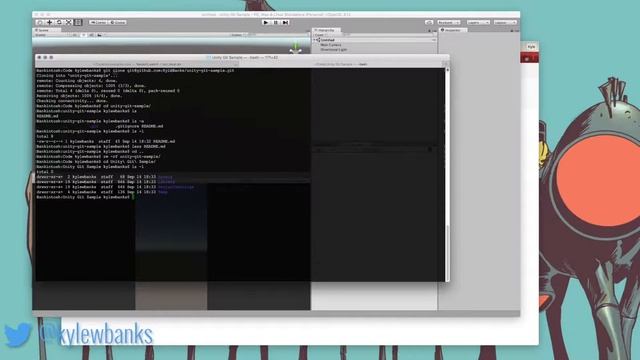 Unity Tutorial: Unity with Git and GitHub смотреть онлайн