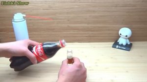 ЭКСПЕРИМЕНТ: Сжатый воздух vs CocaCola