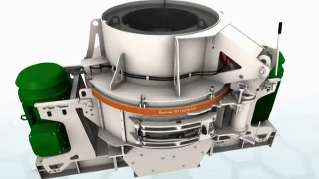 Ударная роторная дробилка [устройство и принцип работы] VSI Метсо Минералс