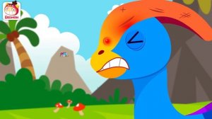 Save the Parasaurolophus! | Dino Rescue Team | dinosaurs for toddlers | REDMON