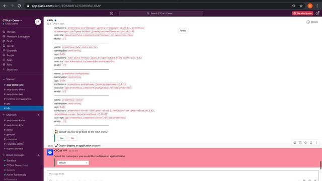 ?Managing Kubernetes using Slack - CTO.ai Ops Examples ? смотреть онлайн