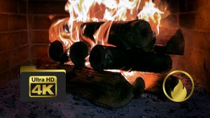 🔥 Завораживающий огонь: пламя камина в 4K и ваш шанс подписаться на канал :)