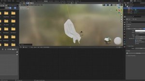Симуляция приведения в Blender 3d - HALLOWEEN GHOST