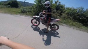 Гонка СЕЛЬСКИХ ПИТБАЙКЕРОВ - 140 кубов!