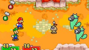 Бесящая пустыня и глупая Принцесса / Прохождение Mario & Luigi: SuperStar Saga