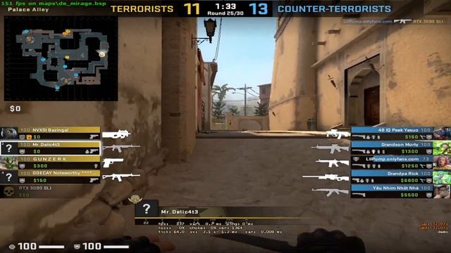 CS:GO Highlight - got ACE and i was called "aimbot - wallhack" when PC freeze in the 5th kill смотреть онлайн