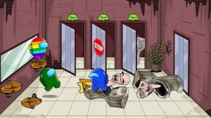 AMONG US VS AMANDA THE ADVENTURE: Rise Of The Beasts | Funny Among Us Animation