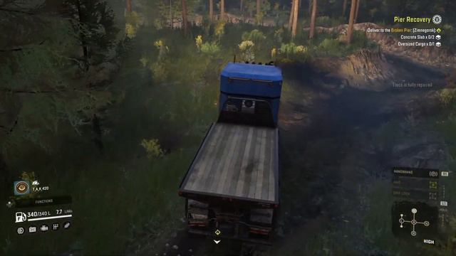 SnowRunner - Rift Entrance and Test Drive w/ AZOV 42-20 Antarctic