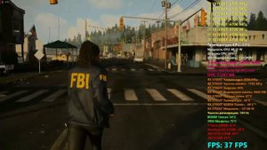 Alan Wake 2 AMD RX5700XT 8gb Low Settings FSR2 All