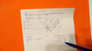 235 Алгебра 9 класс. График функции с модулем
