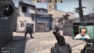 CS GO эйс игра от 100 ping