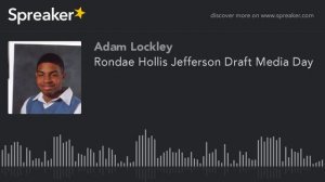 Rondae Hollis Jefferson Draft Media Day (made with Spreaker)