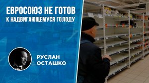 Евросоюз не готов к надвигающемуся голоду (Руслан Осташко)