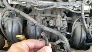 Mazda 3 2004 2.3 engine intake manifold runner valve error code P2004