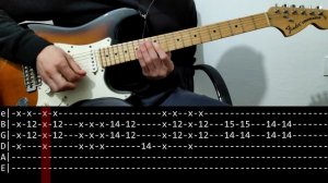 RHCP - Higher ground (Guitar lesson with TAB)