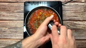 Кальмары в томатном соусе, супер простой рецепт??