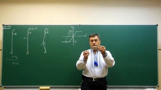 Сопротивление материалов. W-19 (устойчивость за пределами упругости).