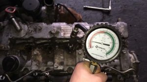 Двигатель D27DT–02317 2.7 163 л.с. SsangYong Rexton – проверка компрессии