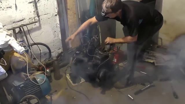 Завести ДВИГАТЕЛЬ после долгого простоя? (москвич-401) смотреть онлайн