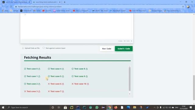 JAVA STRING TOKENS | HACKERRNAK SOLUTION | JAVA STRINGS смотреть онлайн