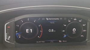 Накат в автоматической коробке передач DSG автомобиля Фольксваген Тигуан 2019 г.в.