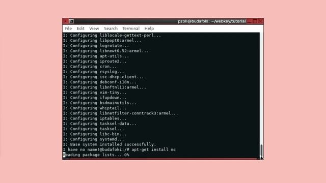 Terminal tutorial. Create chroot environment on Android.