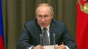 Военно-морской флот России в центре внимания Владимира Путина на совещании по развитию ВПК