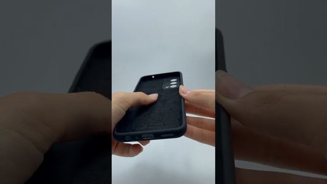 Чехол бампер Silicone Case для Realme GT Master Edition (черный)