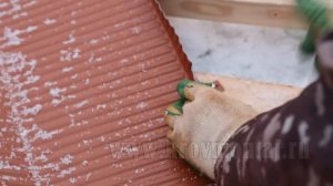Монтаж керамической черепицы BRAAS. Монтаж ендовой, конька, примыканий.