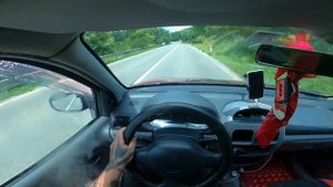 2000 Renault Clio || 1.2 43kw POV test Drive in Slovakia