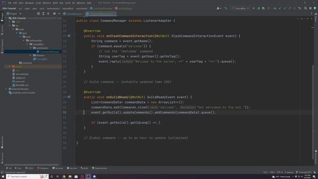 JDA 5: Discord Bot Tutorial - Slash Commands (#6)
