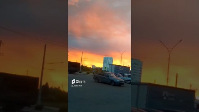 Закат перед грозой (Пенза).mp4