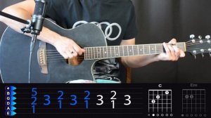 Песня для девушки на гитаре БЕЗ БАРРЭ